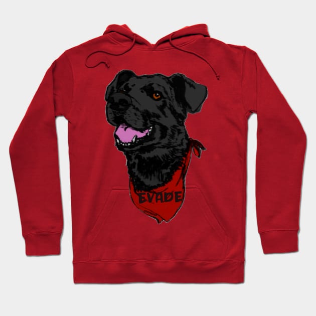 Negro Matapacos, the riot dog (evade) Hoodie by Goth_ink